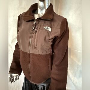 The North Face Denali Fleece Jacket Brown Zip-Up Women’s Size M